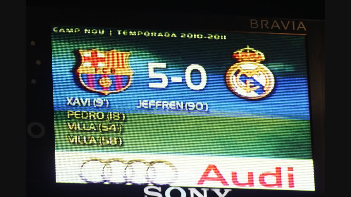 Hace 13 años... ¡Un clásico inolvidable! ✨ Barça 5-0 Real Madrid