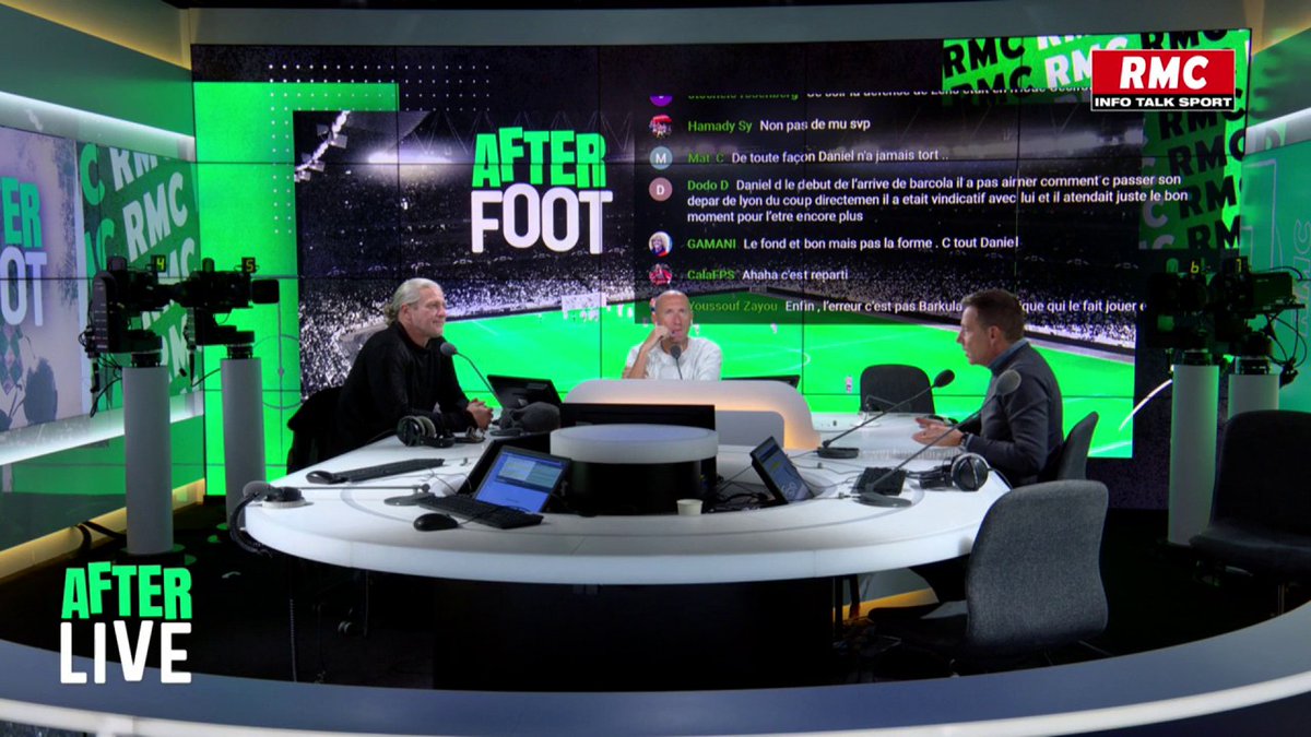 💥 Daniel Riolo revient sur ses propos sur Barcola : 🗣 "Je n'accepte pas l'excuse de l'âge. Il est gentil Bambi (...) son entourage n'accepte pas les critiques. A partir du moment où tu rentres dans le club, tu acceptes tout ce qui va avec." #RMClive