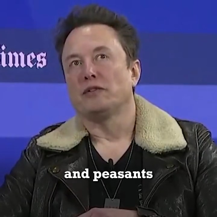 NEW | Elon Musk says he doesn't like unions because he doesn’t “like anything that creates a lords and peasants sort of thing.” Reminder: Elon Musk is worth $250,000,000,000. Tesla workers have been paid as little as $5 an hour.