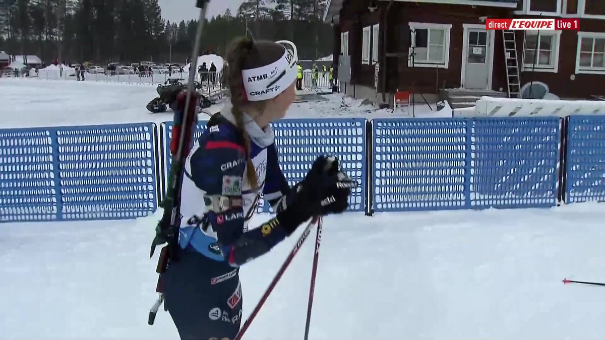 😮 « C'est quoi ça ? » 🥳 C'est la victoire pour Jeanne Richard sur la première course de la saison en IBU Cup, sur l'individuel de Kontiolahti ! #lequipeBIATHLON