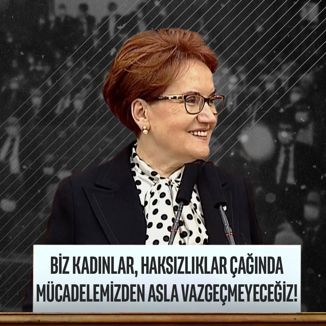 İstanbul Sözleşmesi’ni tüm gereklilikleriyle birlikte, hakkıyla uygulamaya almadığınız müddetçe hiçbir şeyi değiştiremezsiniz! Şunu hiçbir zaman unutmayın ki; Biz kadınlar olarak, sizin kendi ellerinizle yol açtığınız haksızlıklar çağında mücadelemizden asla vazgeçmeyeceğiz!
