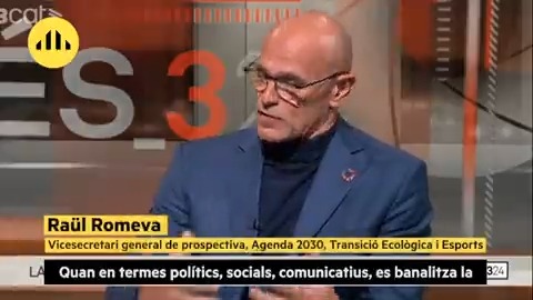 🎥[VÍDEO] Raül Romeva i Rueda: "Quan es banalitza la falta de respecte, la mentida, les ❌ fake news, el que estem fent és alimentant la desafecció política, que és un pas previ a l'antipolítica, i a que l'espai de l'extrema dreta es vagi consolidant"