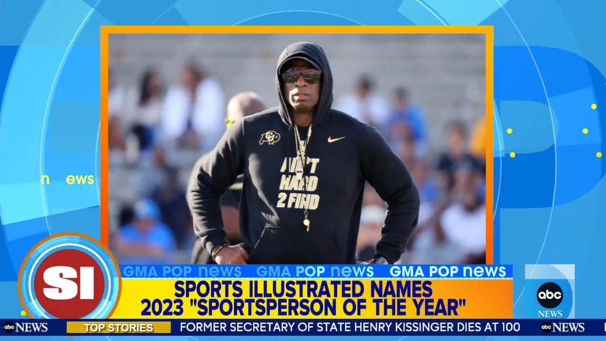 It's the year of COACH PRIME! Congratulations to COACH PRIME for being named SI's 2023 Sportsperson of the Year! Sports Illustrated
