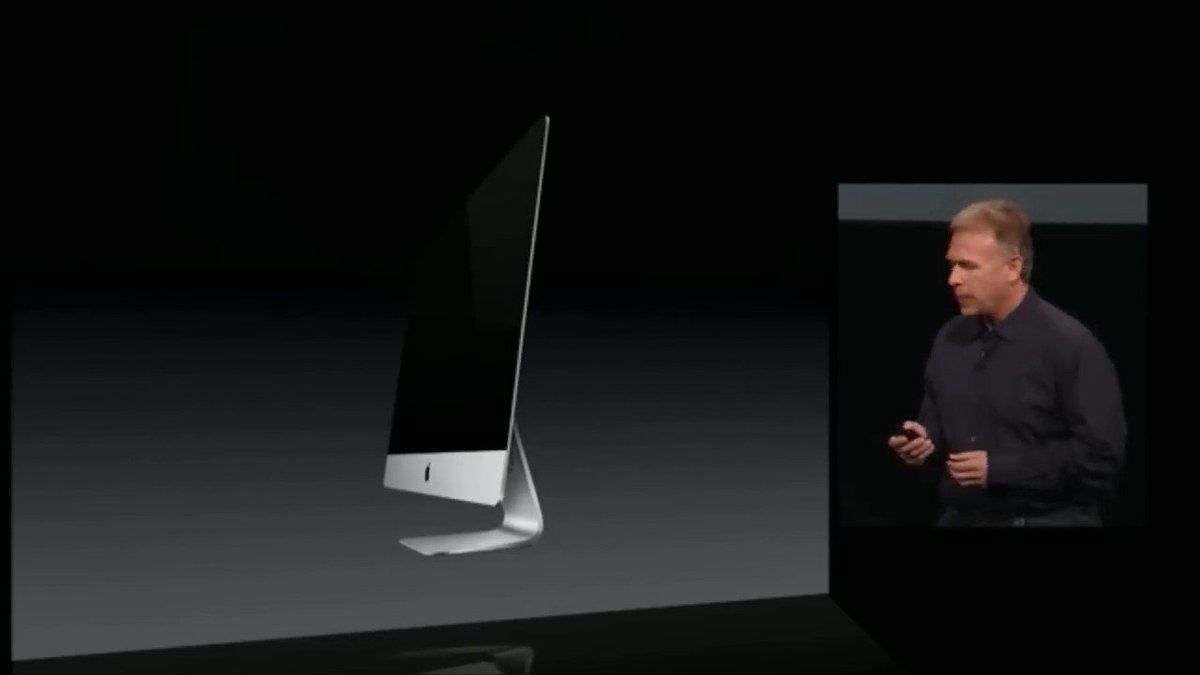 "Isn't it amazing how something new makes the previous thing instantly look old?" 🖥️ - Phil Schiller debuting the new 2012 iMac