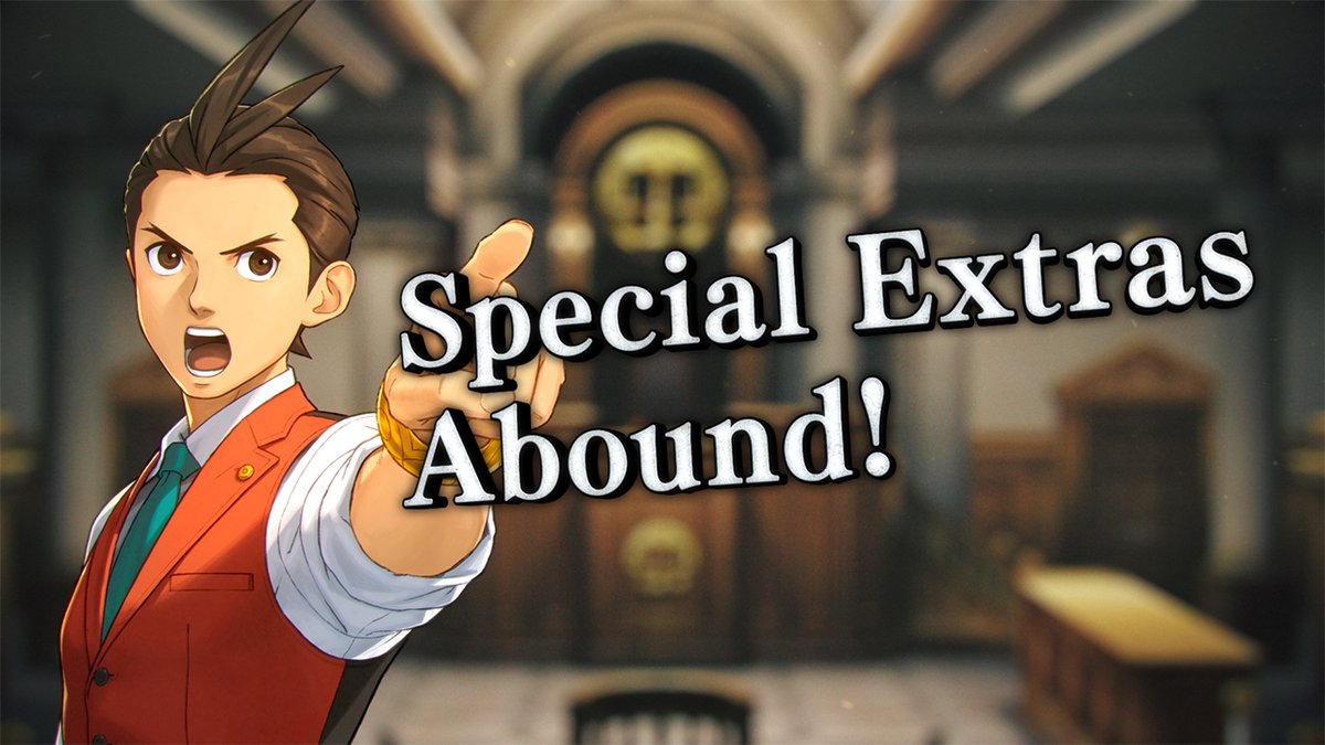 Pre-orders are available now for Apollo Justice: Ace Attorney Trilogy, launching January 25, 2024 on Nintendo Switch, PlayStation 4, Xbox One, Windows, and Steam! Join the Wright Anything Agency in courtroom battles and engaging investigations and bring about a legal revolution!