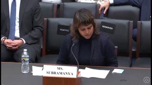 .Rupa Subramanya is a journalist in Canada, where censorship at the hand of the government now sadly is the norm. She's seen first hand how bad censorship can be. Watch her powerful testimony ⬇️