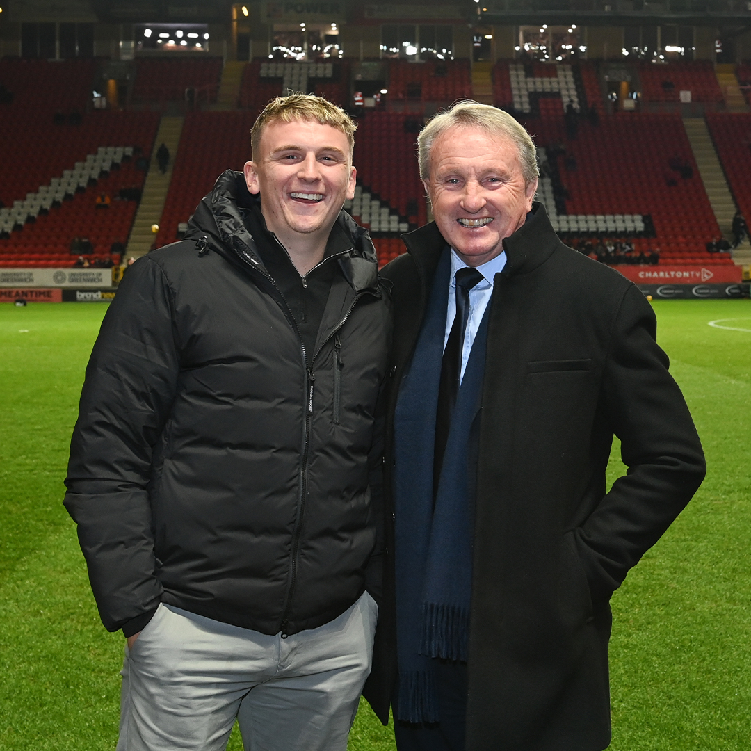 'I called this place home and I love it here.' ❤️ alfiedoughty_ and Steve Avory reflect on Alfie's journey from our academy to the Premier League 💫 #cafc | Charlton Athletic Academy