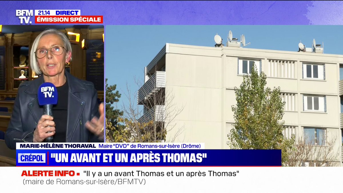 La maire de Romans-sur-Isère, Marie-Hélène Thoraval, menacée de décapitation #Crepol #Thomas