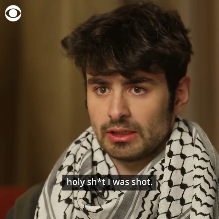 TONIGHT: Palestinian college student Kinnan Abdalhamid and his mother speak with errol barnett • cbs about the moment he and his friends were shot in Vermont and the painful road to recovery. Watch the emotional interview at 6:30p ET on the CBS Evening News and Friday on CBS Mornings