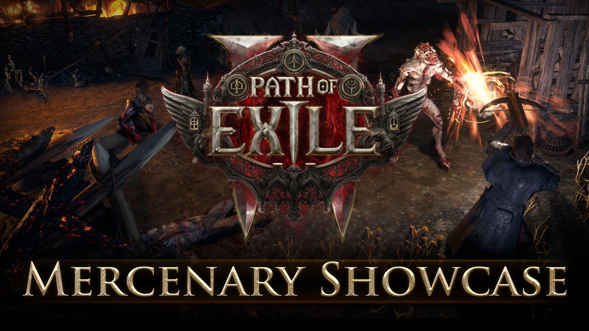 We'd like to introduce the Mercenary from Path of Exile 2, a gruff soldier that specialises in ranged combat with the use of crossbows. Check out the gameplay walkthrough with Jonathan Rogers, Game Director of Path of Exile 2