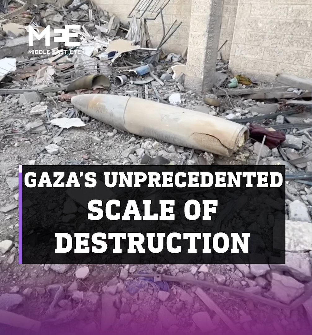Gaza’s unprecedented scale of destruction from Israeli bombardment, explained. “They are using extremely large weapons in extremely densely populated areas. The worst possible combination of factors,” Brian Castner, a weapons investigator for Amnesty International recently said