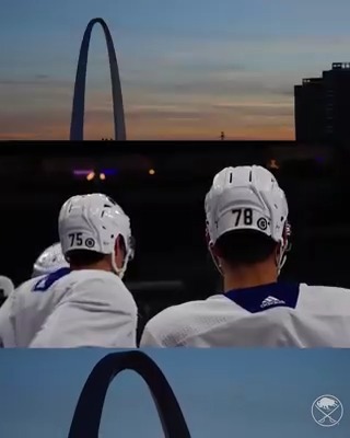 Dropping the puck in St. Louis tonight! ⚔️ #LetsGoBuffalo