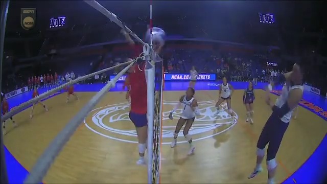 ... and did we mention kailey keeble's 5'8 😤 #NCAAWVB x 🎥 ESPN +/ South Alabama Volleyball🏐