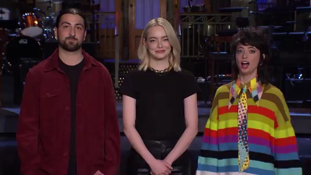 SATURDAY! Emma Stone is a Five-Timer with music from Noah Kahan!!!