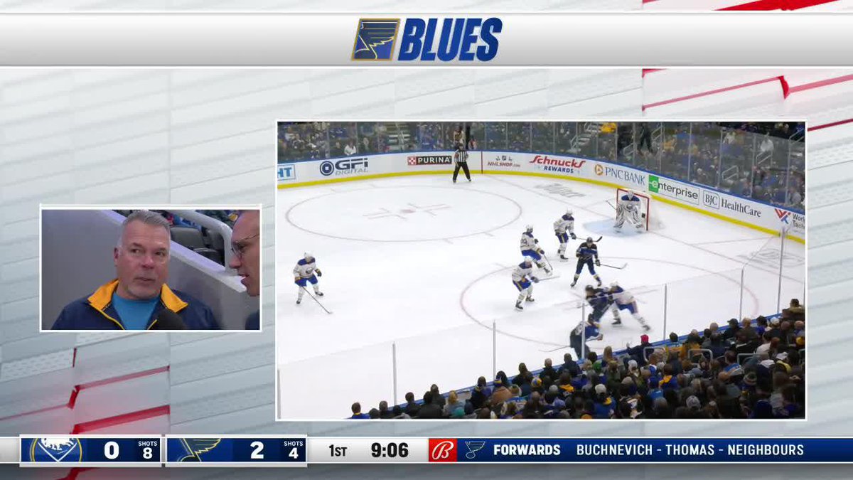 Jake Neighbours just scored while his dad was being interviewed on TV. Then dad analyzed it. Now THAT's #content.