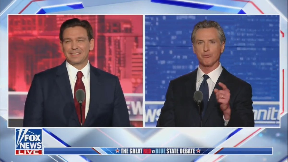 Gov. Newsom: Here’s a guy who celebrated Bidenomics just this week, celebrating $28 million that came into your state because of the CHIPS and Science Act. One of the most significant economic plans since FDR. I’m proud of the work Biden and Harris have done