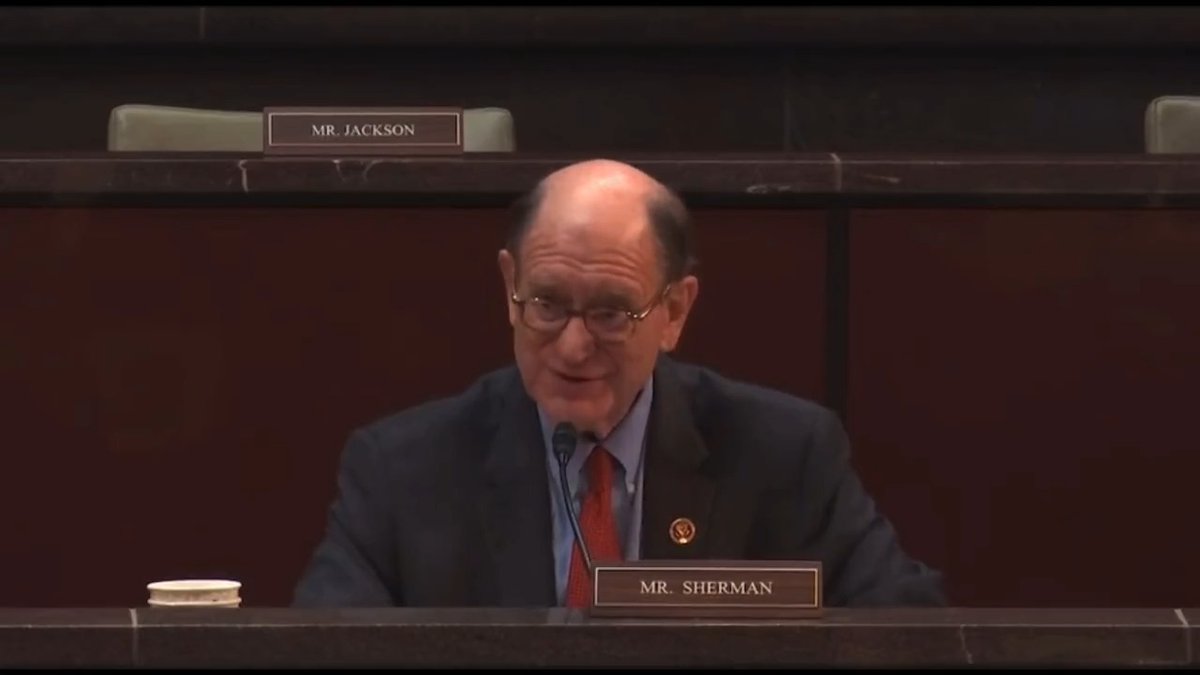 It’s been a year since the Cessation of Hostilities in #Ethiopia, yet #Eritrean troops are still in #Tigray where they have committed crimes against humanity. Time's up - the U.S. should directly sanction Eritrea’s dictator Isaias Afwerki. See my remarks at today's hearing ⬇️