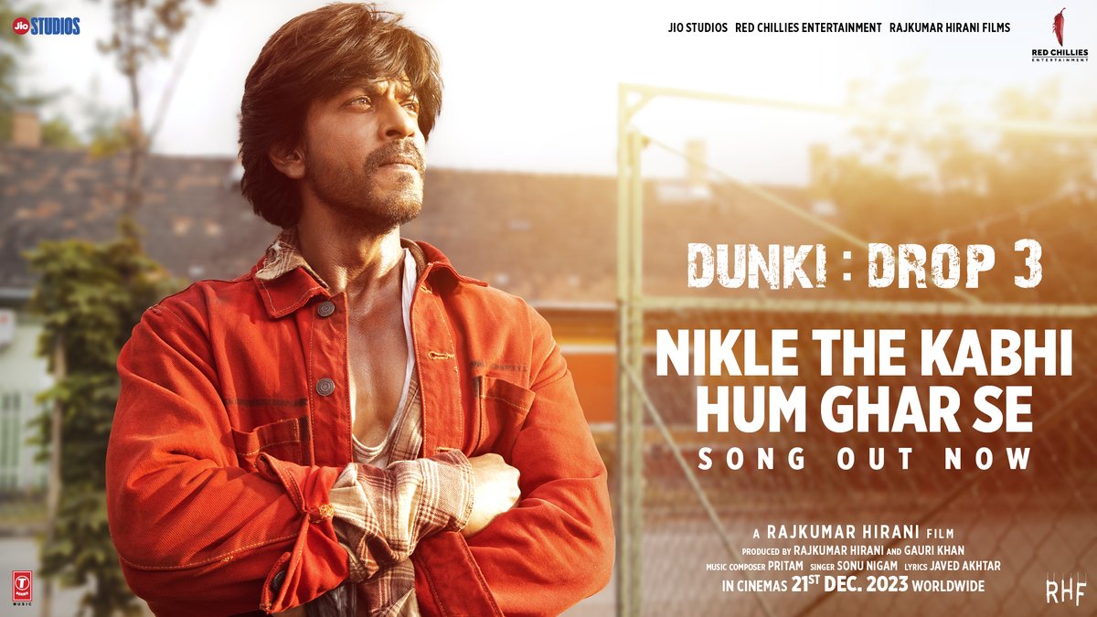 Feel the nostalgia for home in every note of this heartwarming melody. #DunkiDrop3 - #NikleTheKabhiHumGharSe song out now! #Dunki releasing worldwide in cinemas on 21st December, 2023.