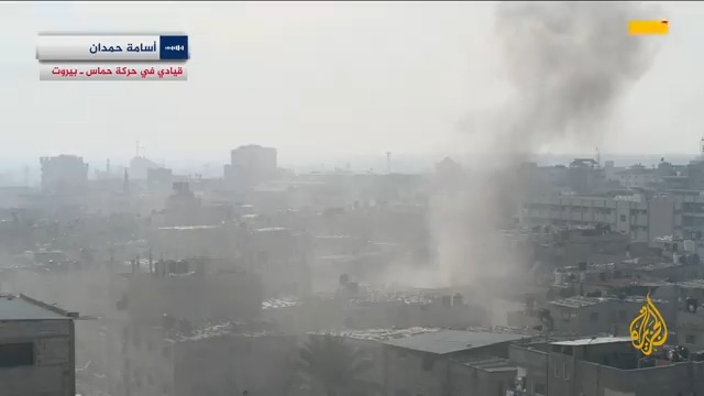 القيادي في حركة حماس أسامة حمدان للجزيرة: الاحتلال والإدارة الأمريكية يتحملان مسؤولية توقف الهدنة المؤقتة #حرب_غزة #الأخبار
