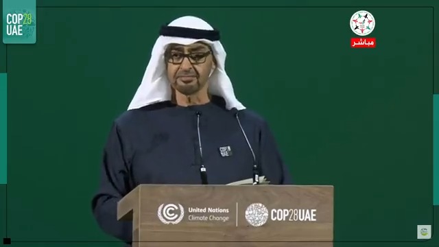 الكلمة الكاملة لصاحب السمو الشيخ #محمد_بن_زايد، #رئيس_الدولة، خلال القمة العالمية للعمل المناخي #COP28 #عام_الاستدامة #اليوم_للغد #كوب28 #التغير_المناخي #الأمن_الغذائي #COP28UAE محمد بن زايد COP28 UAE