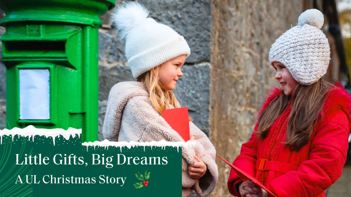 What if a little gift symbolised a very big dream...? This Christmas, University of Limerick is spreading the message of supporting childhood curiosity and seeing the true magic of education. Read more: #StayCurious