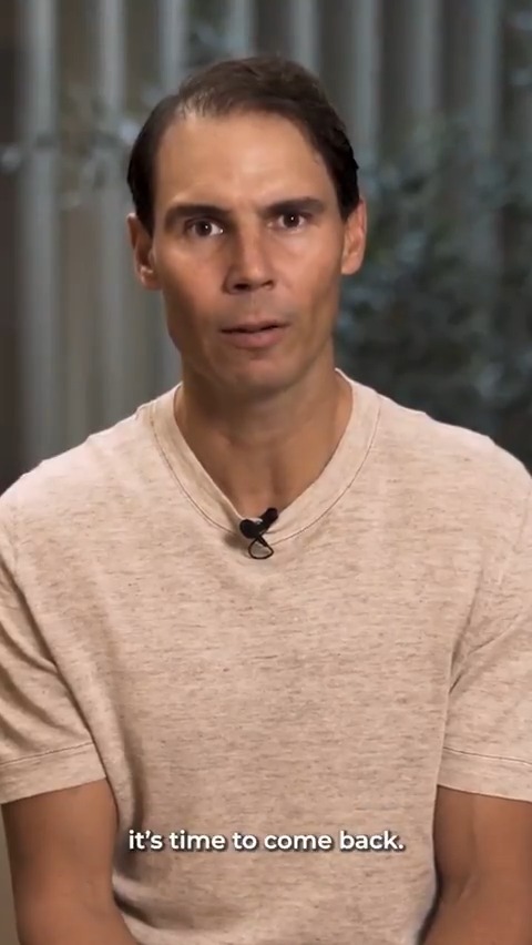 ¡UNA HERMOSA NOTICIA PARA EL TENIS Y PARA EL DEPORTE MUNDIAL! Tras estar un año afuera de las canchas, Rafa Nadal confirmó su regreso al circuito en 2024: será en el ATP 250 de Brisbane en la primera semana de enero. ¡Luche y vuelva! 🙌🇪🇸🎾