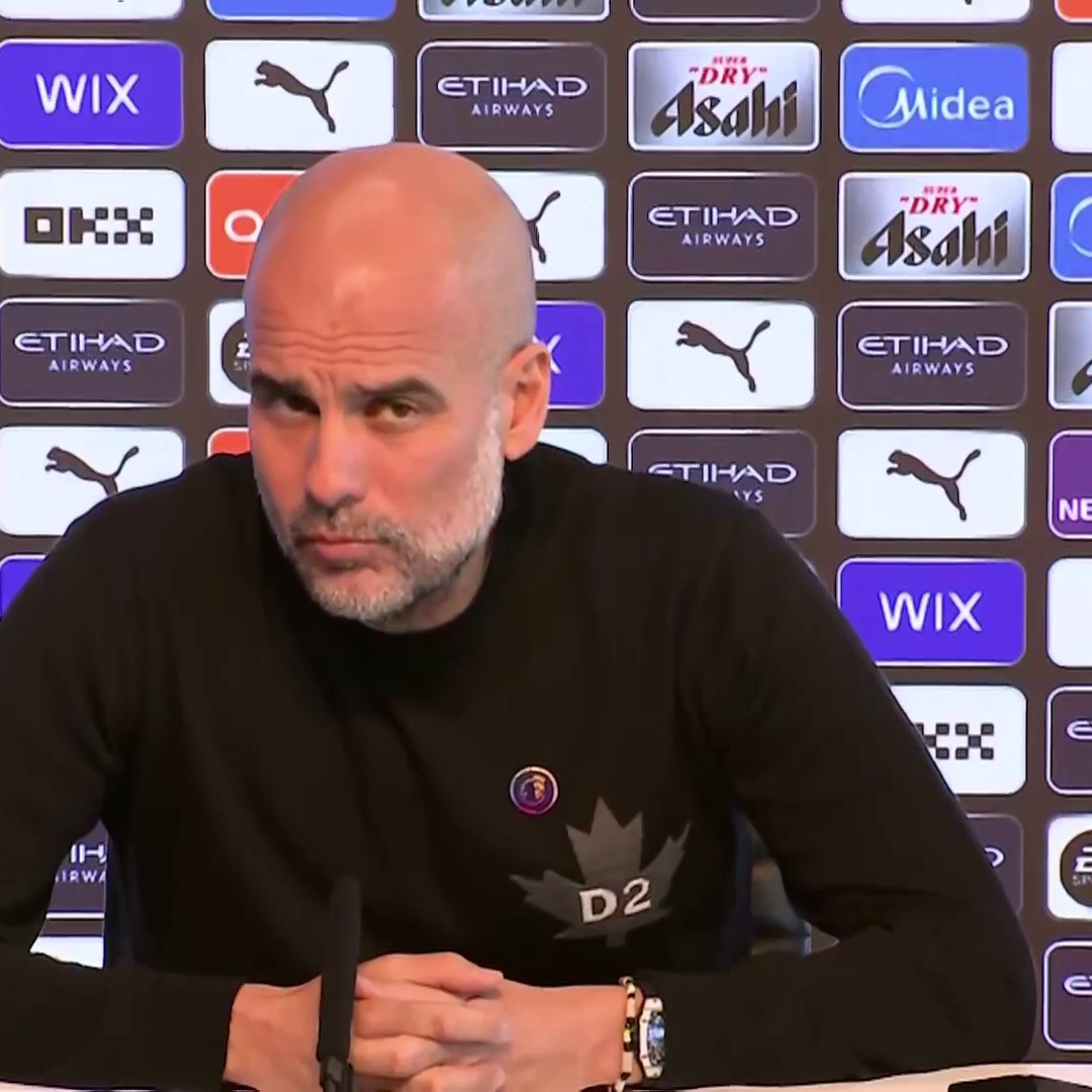 "I encourage our fans to come to the stadium because we will have fun." Pep Guardiola with a message the Man City supporters!