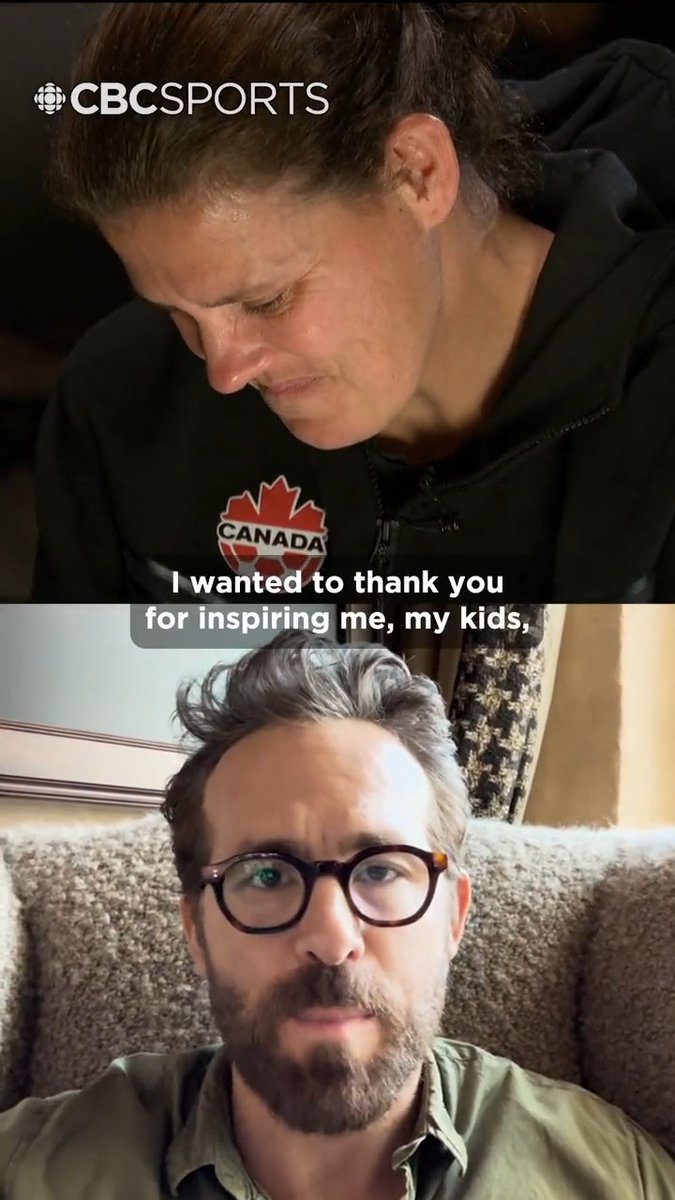 “What I really wanted to do is thank you” 🥹 Ryan Reynolds sends a special message to Christine Sinclair ahead of her final two matches for Canada Christine Sinclair sits down with Andi Petrillo to reflect on her record-breaking career Full interview: