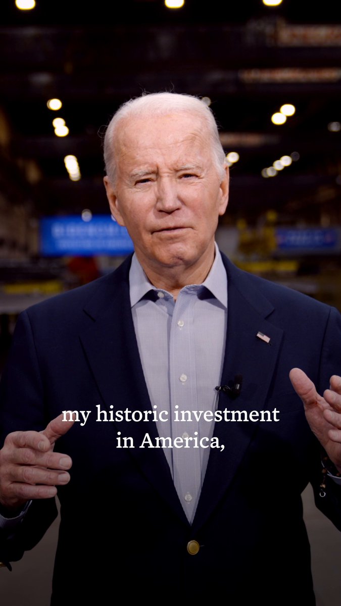 Like I said, I made a promise to be the president for every American. And I'm keeping my promise.