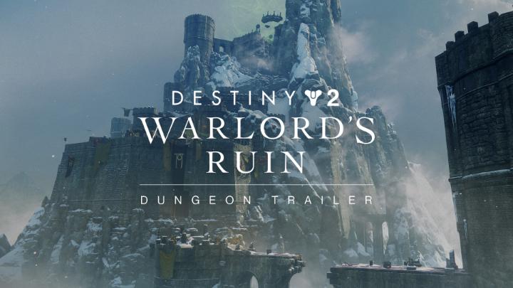 Storm the castle. Stop the Scorn. Secure the relics. New dungeon: Warlord's Ruin. Available today. 🏰