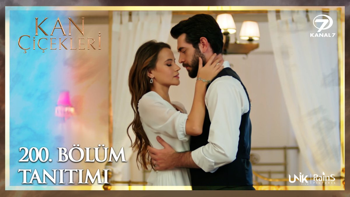 “Seni seviyorum…” ❤️ 200. bölüm tanıtımı yayında ✨ #KanÇiçekleri hafta içi her gün 16.30’da Kanal 7’de! Global Agency Barış Baktaş Yağmur Yüksel