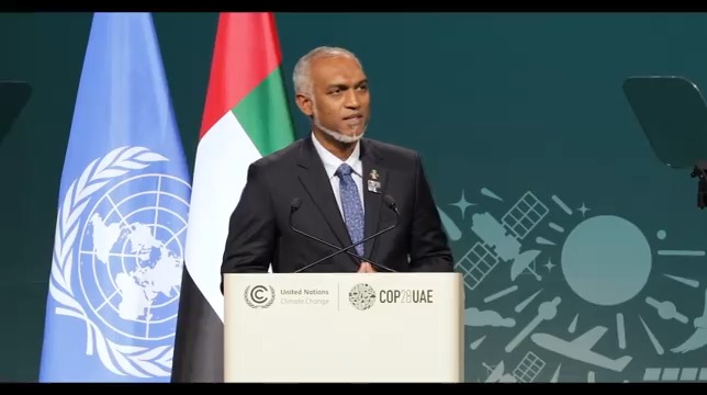President Dr Dr Mohamed Muizzu's National Statement at the High-level Segment at COP28 UAE