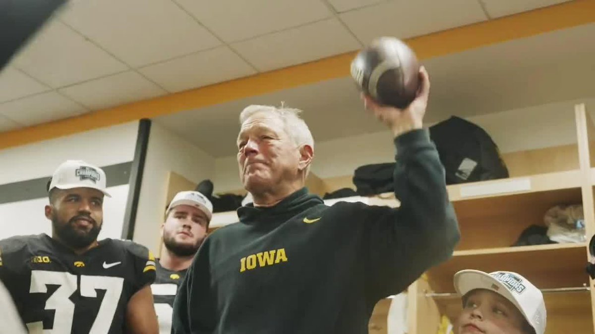 "This has been one of the more unusual seasons I've ever been through." Hawkeye Football Kirk Ferentz talks with Howard Griffith ahead of Saturday's #B1GFCG.