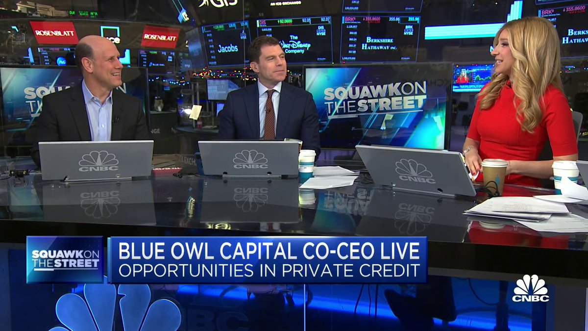 When it comes to competing against banks, Blue Owl Capital Co-CEO Marc Lipschultz says private credit has gone from "the lender of last resort to the lender of first choice for some of the very biggest and best companies in the country."