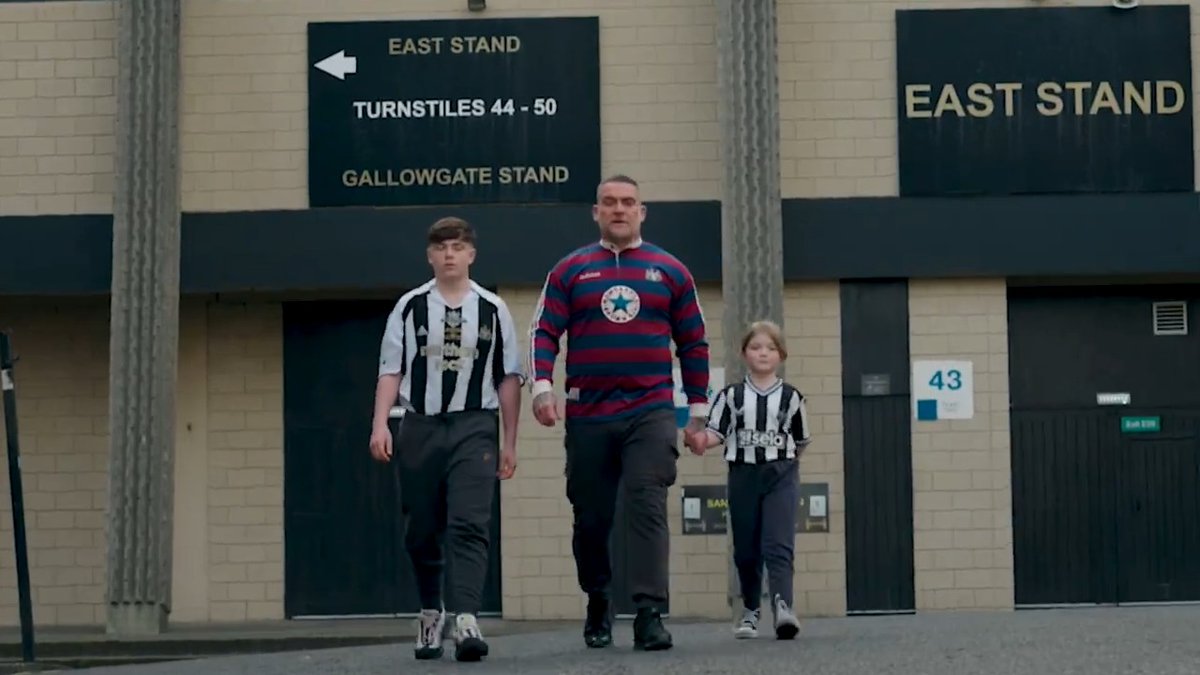 "It is the cathedral on the hill." 🏰 A one-club city that bleeds black and white. Through the ups and the downs, this is Newcastle United 🖤🤍