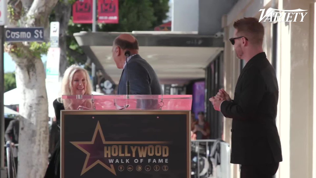 Catherine O'Hara honors Macaulay Culkin at his Walk of Fame ceremony: "Thank you for including me, your fake mom who left you home alone not once, but twice, to share in this happy occasion. I'm so proud of you."