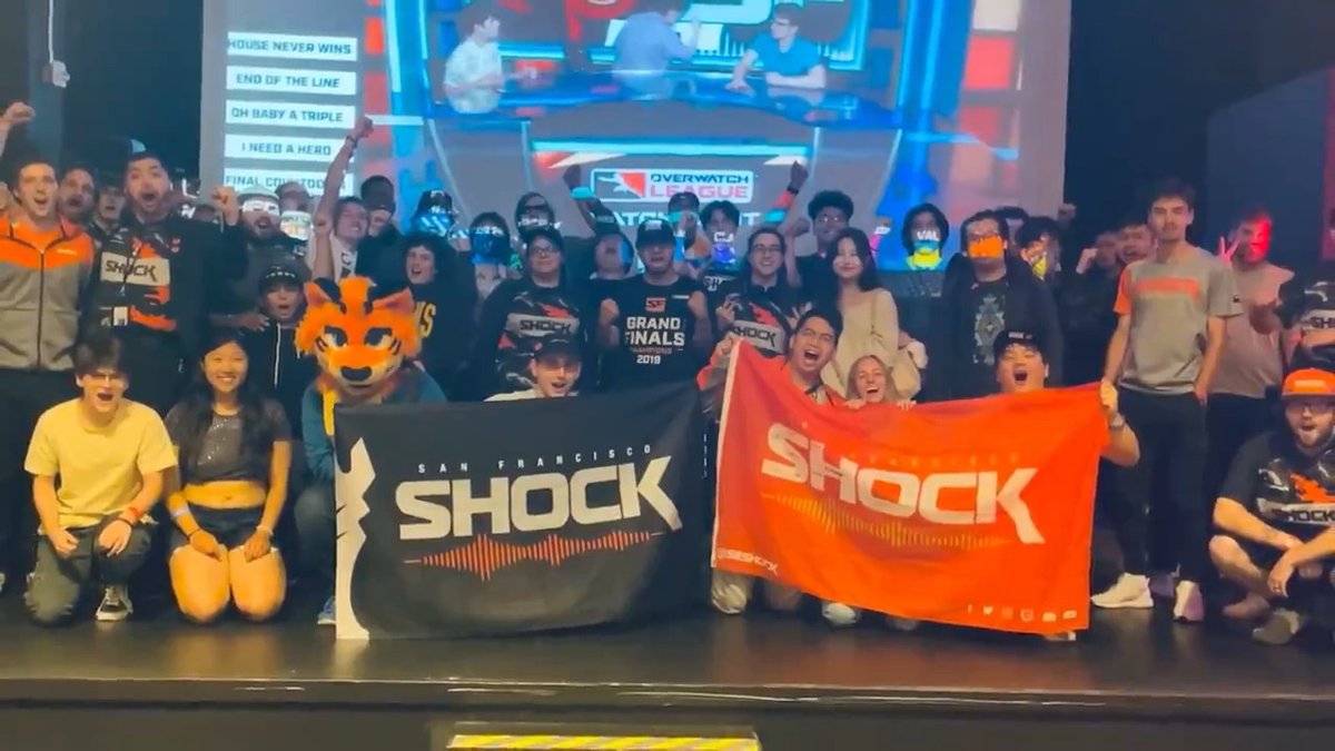 From the start of the Overwatch League, we knew we were building something special. We said we were going to #ShockTheWorld, and we did it not once, but twice. This wasn't just a team – this was a family. We're thankful for the all the memories and the #ShockFam's support every step of the way. Remember that everything in life is #WINNABLE 🧡🖤