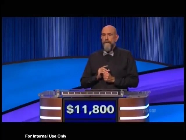 $2,000 question on Jeopardy!! 🤣 Shout out to my guy Dennis!!!