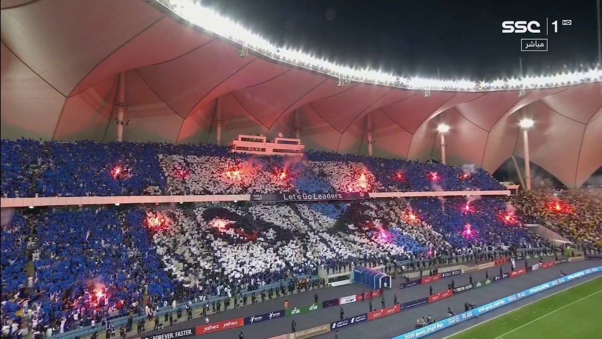 Al Hilal fans are DIFFERENT 🤩🔥 What a show they put on today 💙