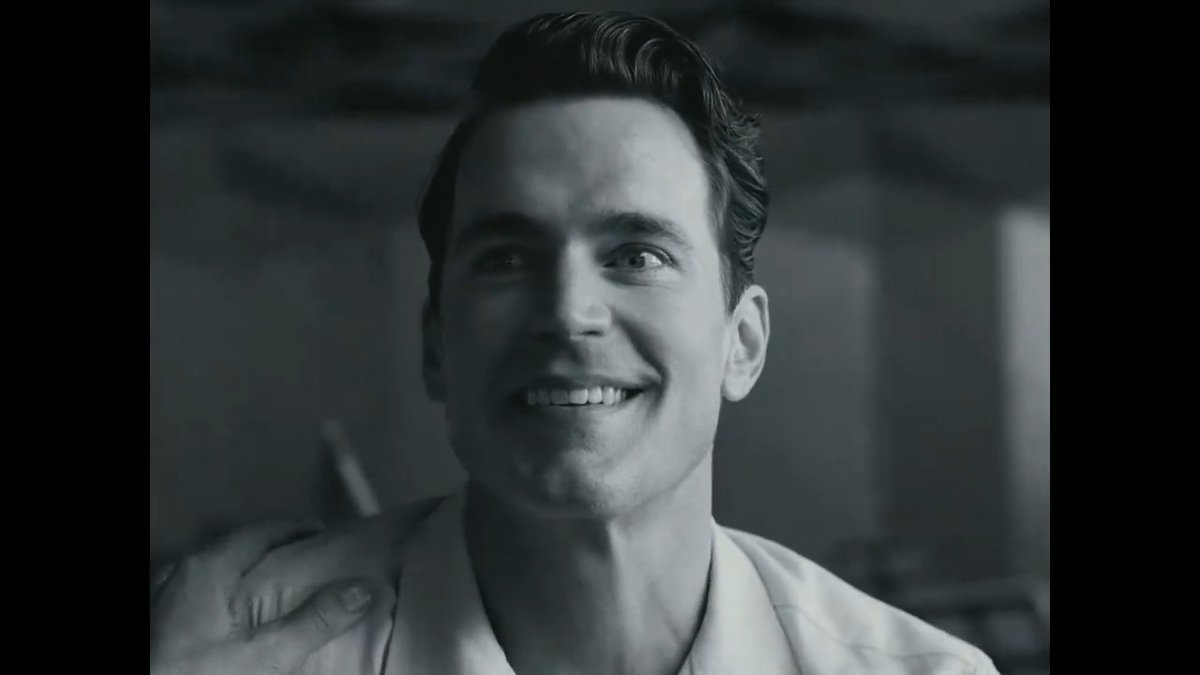 Matt Bomer, Bradley Cooper, and Carey Mulligan in MAESTRO. Now playing in expanded select theaters and on Netflix December 20.