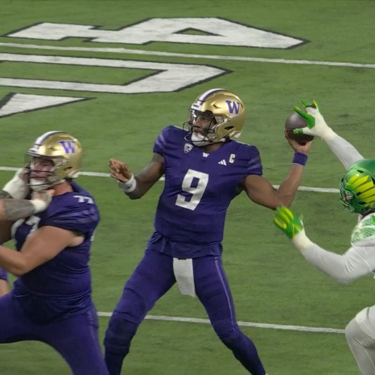 This play was ruled an incomplete pass.