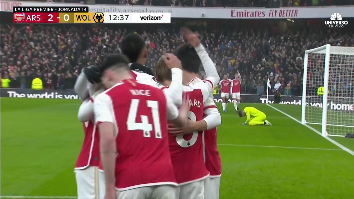 Arsenal's passing though 🤌 (via Telemundo Deportes)