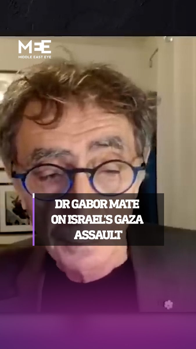 Netanyahu is “one of the darkest minds on the world stage right now” Renowned physician and author Dr Gabor Mate appeared on The Grayzone to give his opinion on Israel’s ongoing assault on Gaza, occupied Palestine