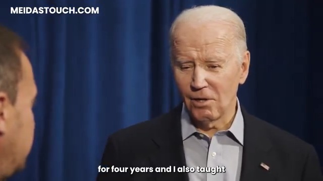 Joe Biden is not well. How much longer can this Presidential Hoax continue? He never taught one class