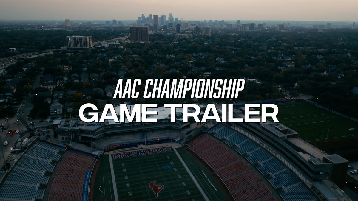 Let's make a statement. AAC Championship 🎥 Game Trailer Narrated by @BGShaneBuechele #PonyUpDallas