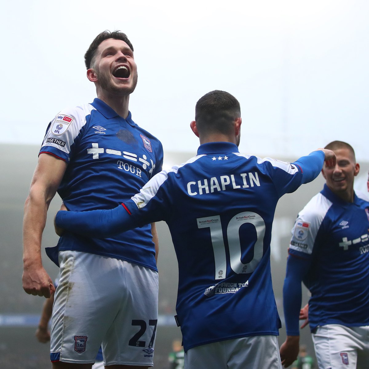 Broady's pass. 👏 The touch across the defender. 👊 Finish. 👌 George Hirst | #itfc