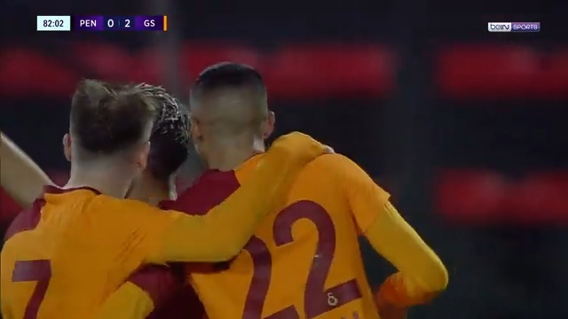 Lucas Torreira, Galatasaray kariyerindeki ilk asistini Pendikspor'a karşı yaptı.
