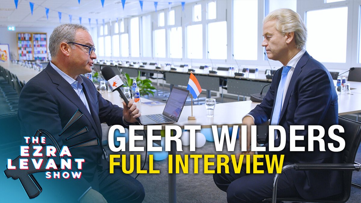 WORLD EXCLUSIVE: The first foreign interview with incoming Dutch PM Geert Wilders Wilders won on a simple but profound platform: he wants to stop immigration, especially Islamic immigration, and he wants to break free of the European Union to have a Dutch version of Brexit. Ezra Levant just got back from the Netherlands where he interviewed Geert Wilders, the winner of the recent Dutch parliamentary elections. For years, the mainstream media either ignored him or mocked him, because of his opposition to mass immigration. The Dutch people have a different view — they gave Wilders and his Party for Freedom a landslide victory in the Parliamentary elections, making it all but certain he’ll become the new prime minister. Ezra sat down with Wilders for his first English-language interview since his election. He said so many interesting things, such as: ⚫️How to be brave, even when the media calls you “racist” ⚫️How environmentalist schemes raise the cost of living on ordinary people ⚫️How other populist parties are growing throughout Europe ⚫️Why the Netherlands should cut foreign aid ⚫️The importance of independent media (he has been Rebel News viewer for years!) ⚫️His thoughts on the wars in Ukraine and Gaza Our full discussion can be watched below!