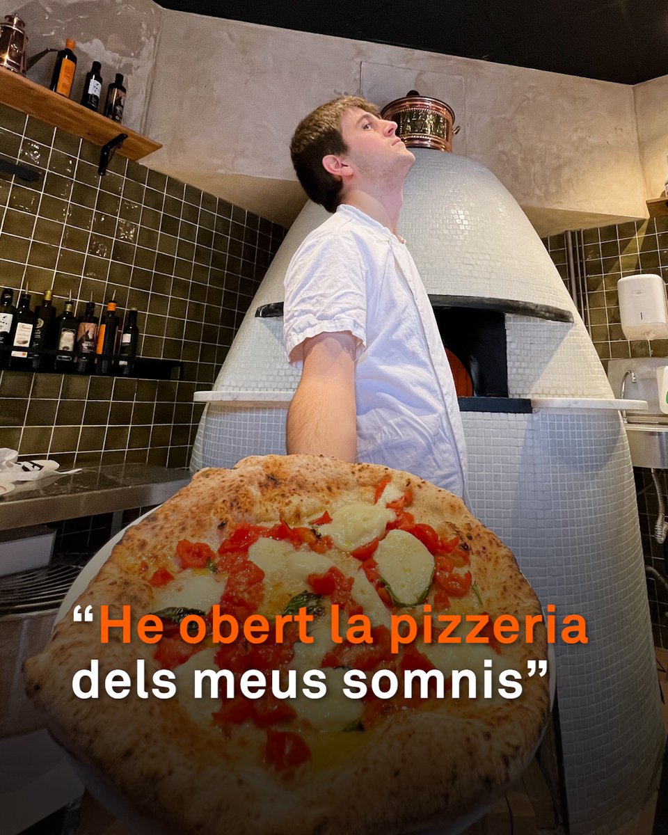 Les seves pizzes triomfen dins i fora de les xarxes. Amb 25 anys, Eric Ayala ha complert el seu somni i ha obert una pizzeria. “El secret de la pizza napolitana? Un forn de llenya molt violent, desordre a la taula dels pizzers i els ingredients”