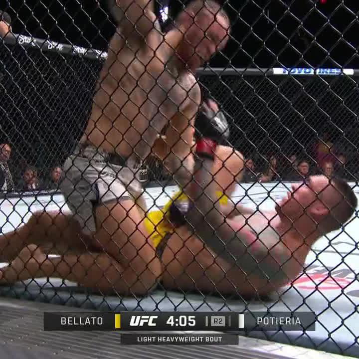 HOW DID HE SURVIVE THIS? 😲 #UFCAUSTIN